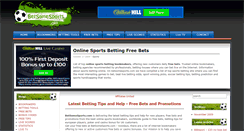Desktop Screenshot of betsomesports.com